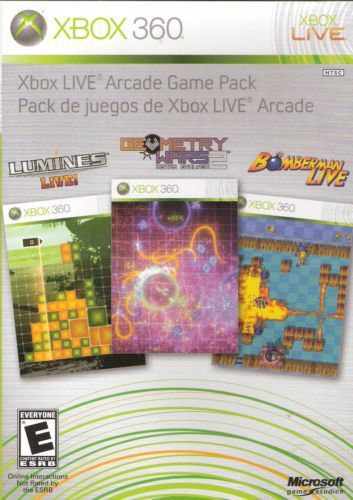 Xbox Live Arcade Game Pack - Microsoft Xbox 360 video game collectible - Main Image 1