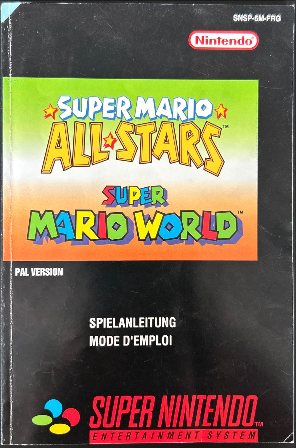 Super Mario All Stars - Nintendo Super Nintendo Entertainment System (SNES) (Nintendo) video game collectible - Main Image 3