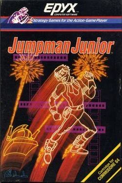 Jumpman Junior - Colecovision (Epyx) video game collectible - Main Image 2
