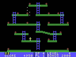 Jumpman Junior - Colecovision (Epyx) video game collectible - Main Image 3