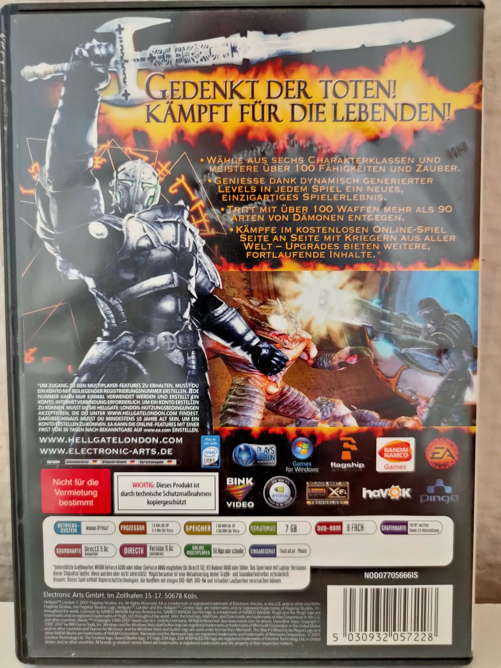 Hellgate London - PC video game collectible [Barcode 5030932057228] - Main Image 2