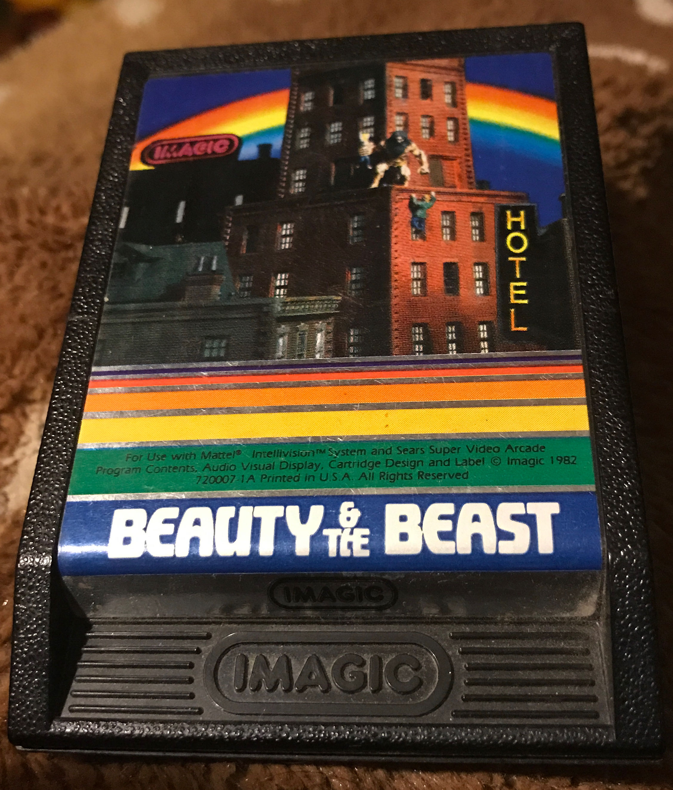 Beauty & The Beast - Intellivision (Imagic - 1-2) video game collectible - Main Image 3