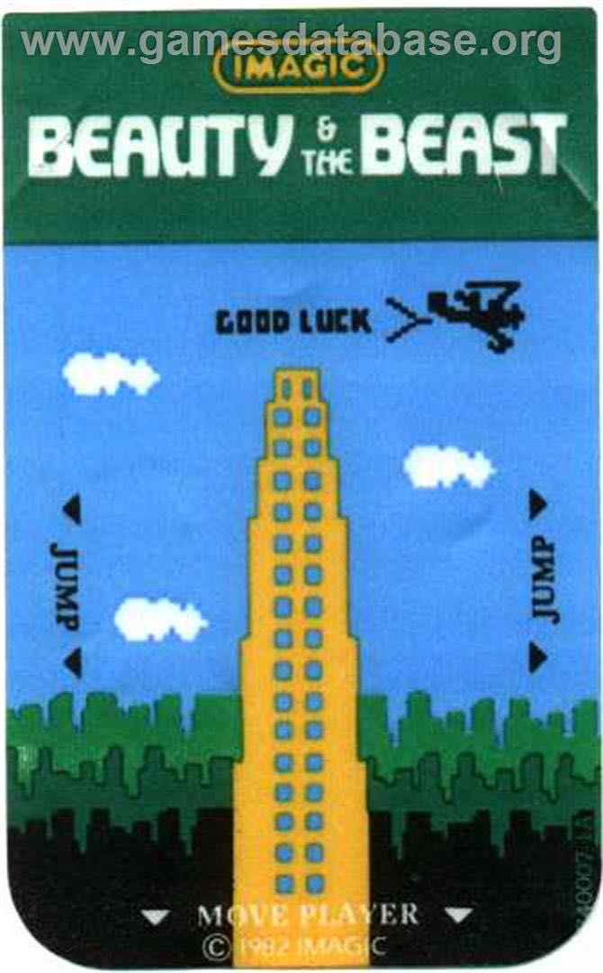 Beauty & The Beast - Intellivision (Imagic - 1-2) video game collectible - Main Image 4