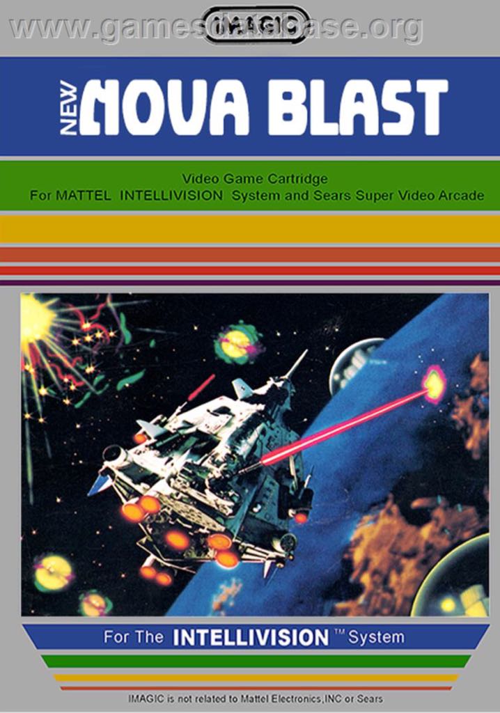 Nova Blast - Intellivision (Imagic) video game collectible - Main Image 1