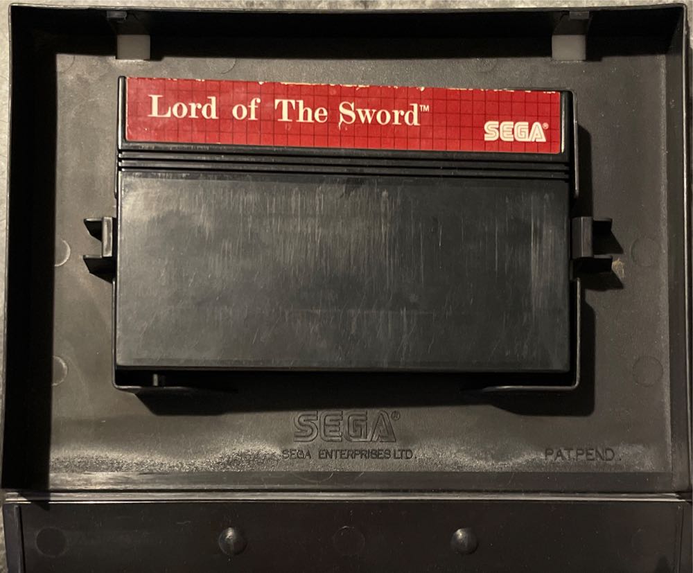 Lord Of The Sword - Sega Master System (Sega - 1) video game collectible [Barcode 010086070163] - Main Image 4