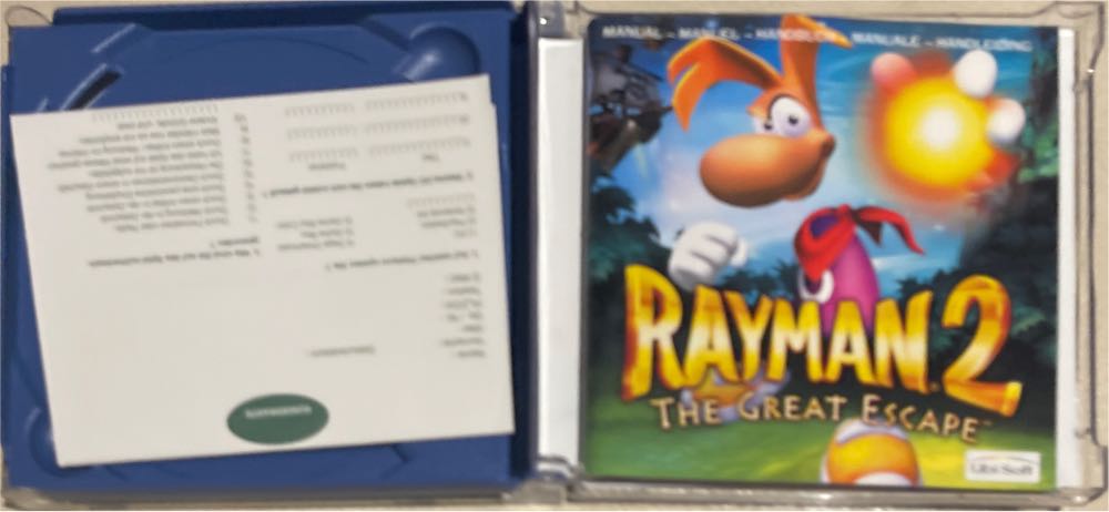 Rayman 2 The Great Escape - Sega Dreamcast (Ubisoft - 1) video game collectible [Barcode 3307211303867] - Main Image 4