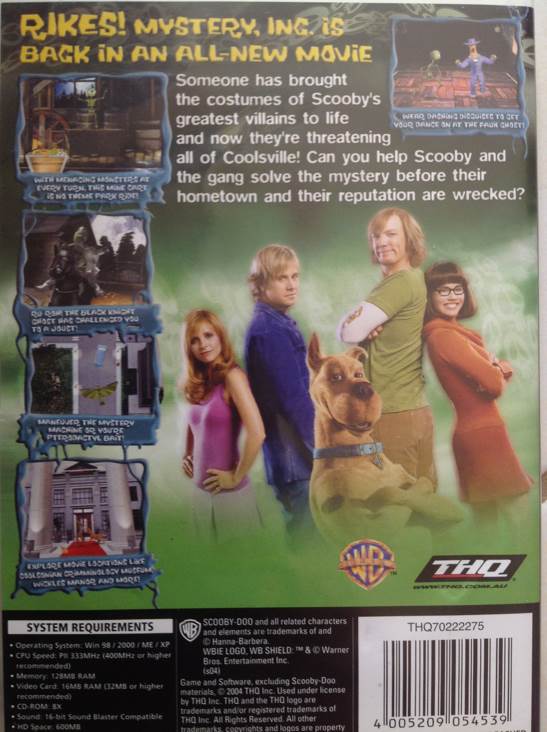 Scooby-Doo 2: Monsters Unleashed - PC (1 Players) video game collectible [Barcode 4005209054539] - Main Image 2