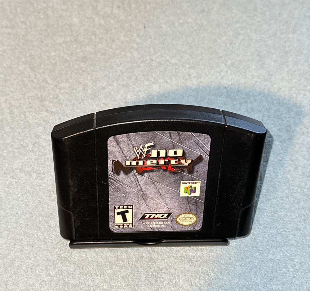 WWF:  No Mercy - Nintendo 64 (N64) video game collectible - Main Image 3