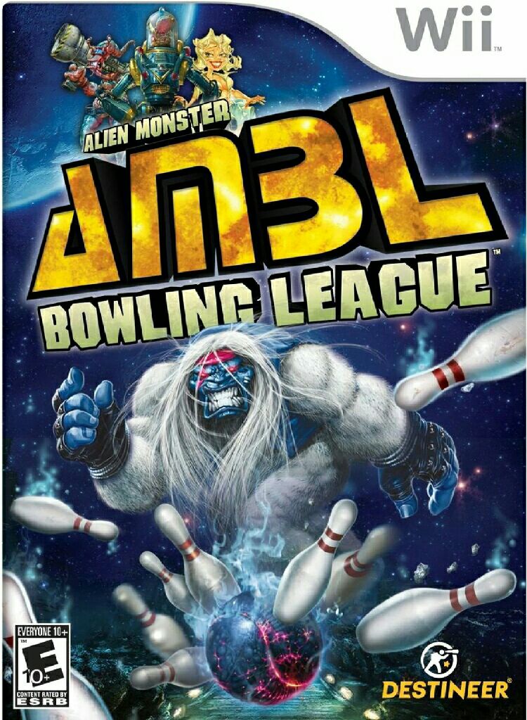 Alien Monster Bowling League - Nintendo Wii video game collectible - Main Image 1