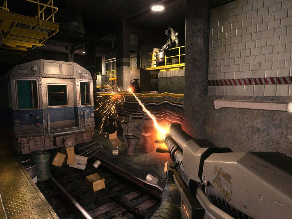 F.E.A.R. 2 Project Origin - Microsoft Xbox 360 (Warner Brothers Games - 8) video game collectible [Barcode 5051601222891] - Main Image 3