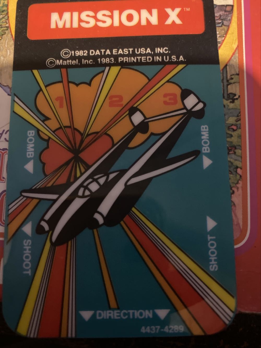 Mission X - Intellivision (Intellivision - 1) video game collectible [Barcode 071200044378] - Main Image 3