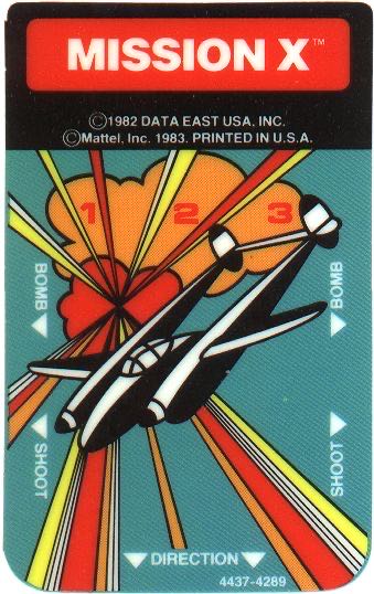 Mission X - Intellivision video game collectible - Main Image 3