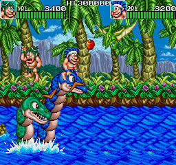 Joe & Mac (Cart Only) - Nintendo Entertainment System (NES) (Data East - 1) video game collectible [Barcode 013252002272] - Main Image 3