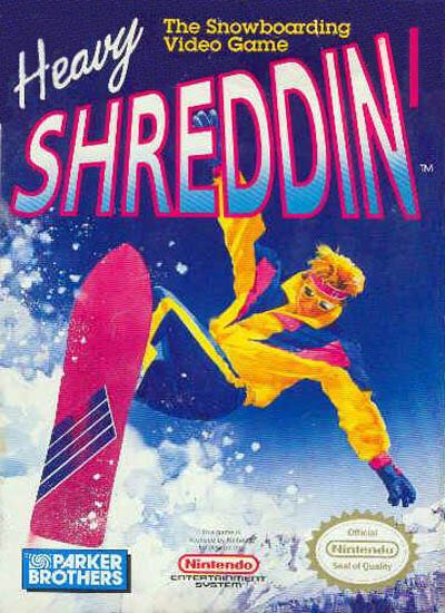 Heavy Shreddin’ - Nintendo Entertainment System (NES) video game collectible - Main Image 1