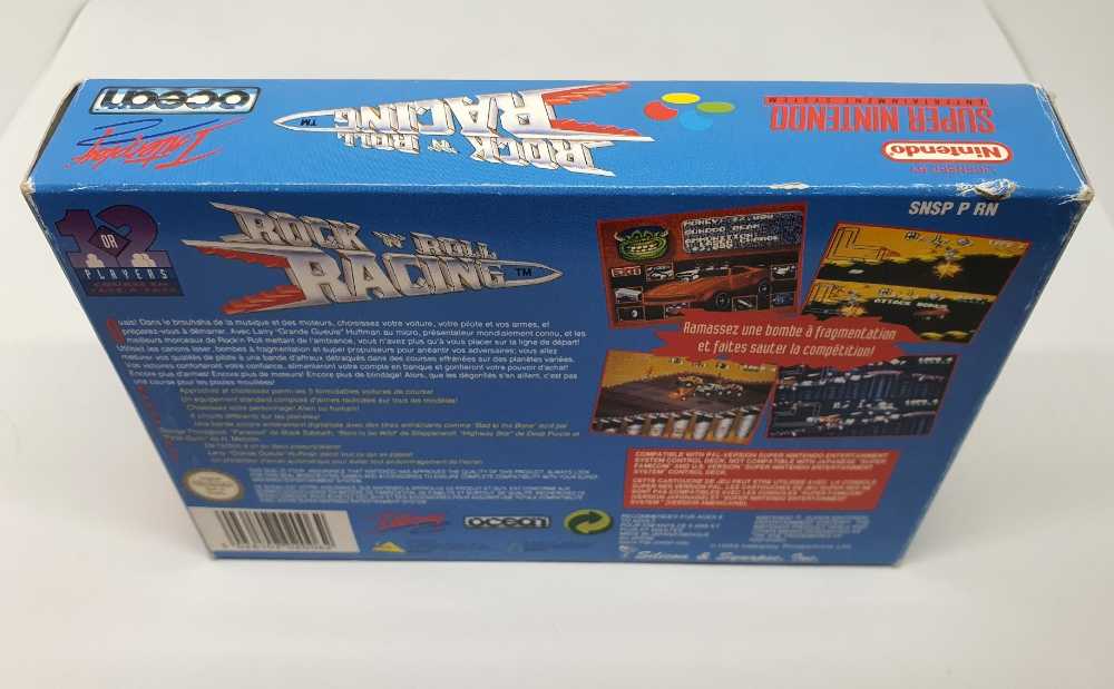 Rock ’n’ Roll Racing - Nintendo Super Nintendo Entertainment System (SNES) (Interplay Productions - 2) video game collectible [Barcode 5026102020062] - Main Image 4