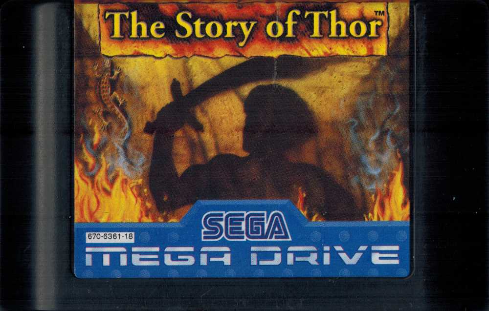 The Story of Thor - Sega Mega Drive video game collectible [Barcode 5012967993511] - Main Image 2