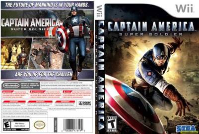 Captain America: Super Soldier - Nintendo Wii (Sega - 1) video game collectible [Barcode 010086650464] - Main Image 2