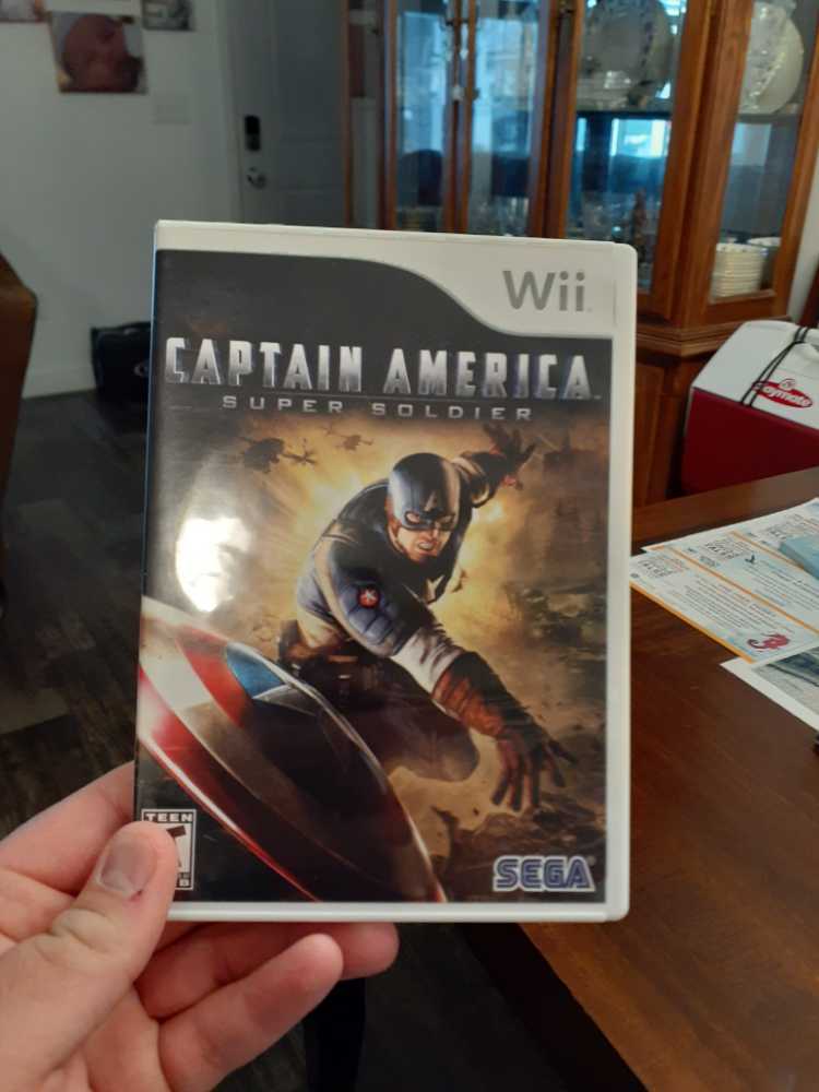 Captain America: Super Soldier - Nintendo Wii (Sega - 1) video game collectible [Barcode 010086650464] - Main Image 4
