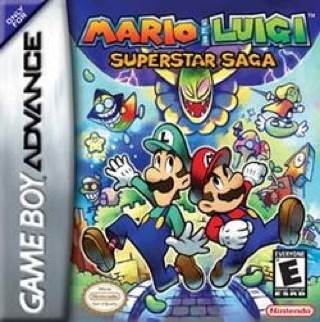 Mario & Luigi Superstar Saga - Nintendo Game Boy Advance (GBA) video game collectible - Main Image 1