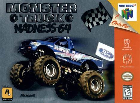 Monster Truck Madness 64 - Nintendo 64 (N64) video game collectible - Main Image 1