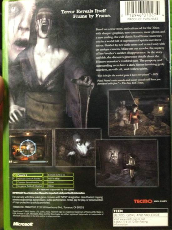 Rygar: The Legendary Adventure - Sony PlayStation 2 (PS2) (Tecmo - 1) video game collectible [Barcode 018946010274] - Main Image 2