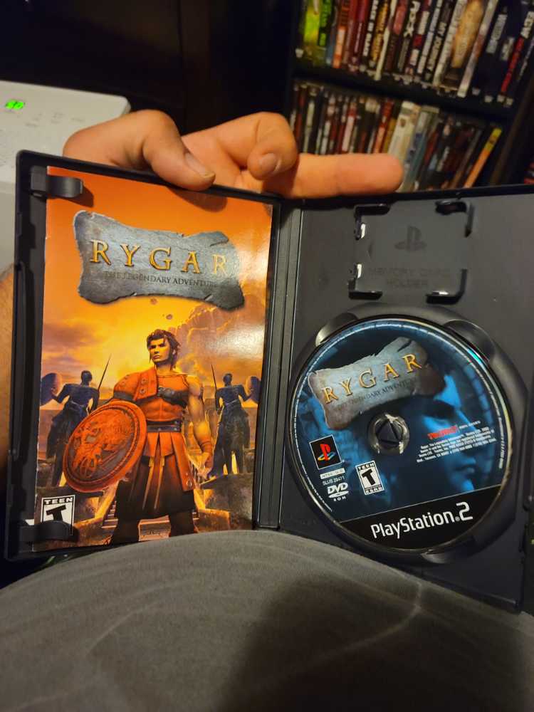 Rygar: The Legendary Adventure - Sony PlayStation 2 (PS2) (Tecmo - 1) video game collectible [Barcode 018946010274] - Main Image 3