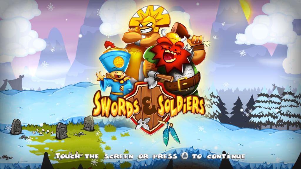 Swords & Soldiers - Nintendo Wii U Virtual Console video game collectible - Main Image 1