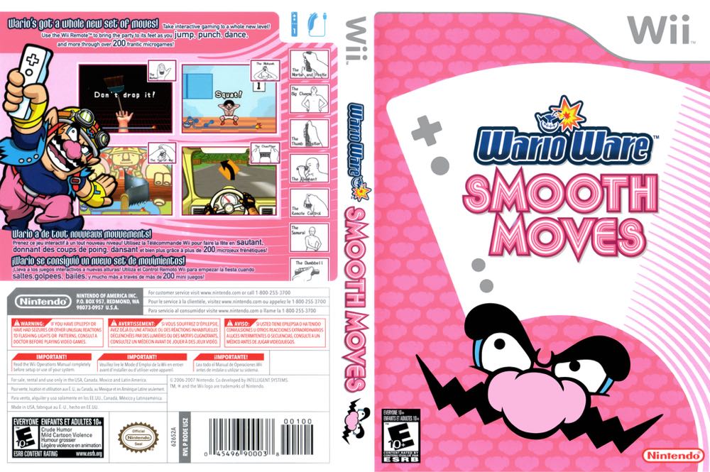 WarioWare Smooth Moves - Nintendo Wii (Nintendo - 1-2) video game collectible [Barcode 045496900038] - Main Image 4