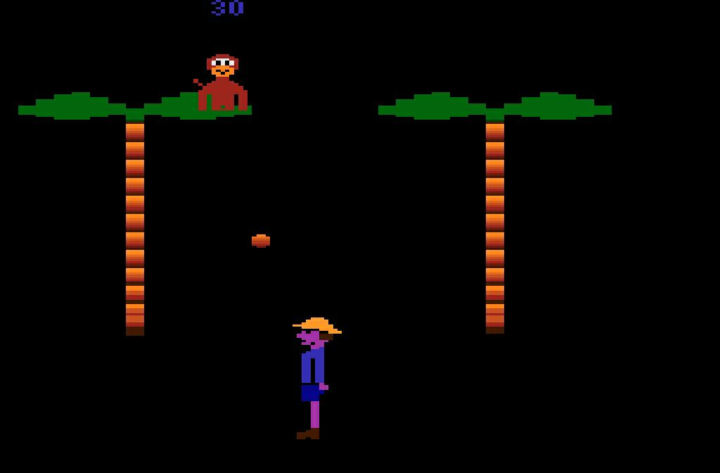 Coconuts - Atari 2600 video game collectible - Main Image 2