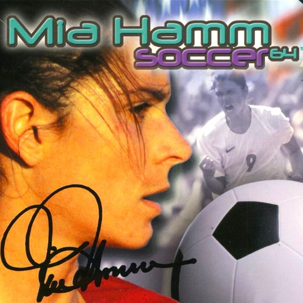 Mia Hamm Soccer 64 - Nintendo 64 (N64) (Southpeak Interactive - 4) video game collectible [Barcode 612561163768] - Main Image 3