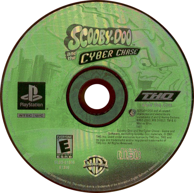 Scooby-Doo and the Cyber Chase - Sony PlayStation (THQ - 1) video game collectible [Barcode 752919470633] - Main Image 3