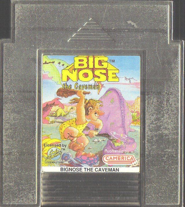 Big Nose the Caveman - Nintendo Entertainment System (NES) video game collectible - Main Image 3
