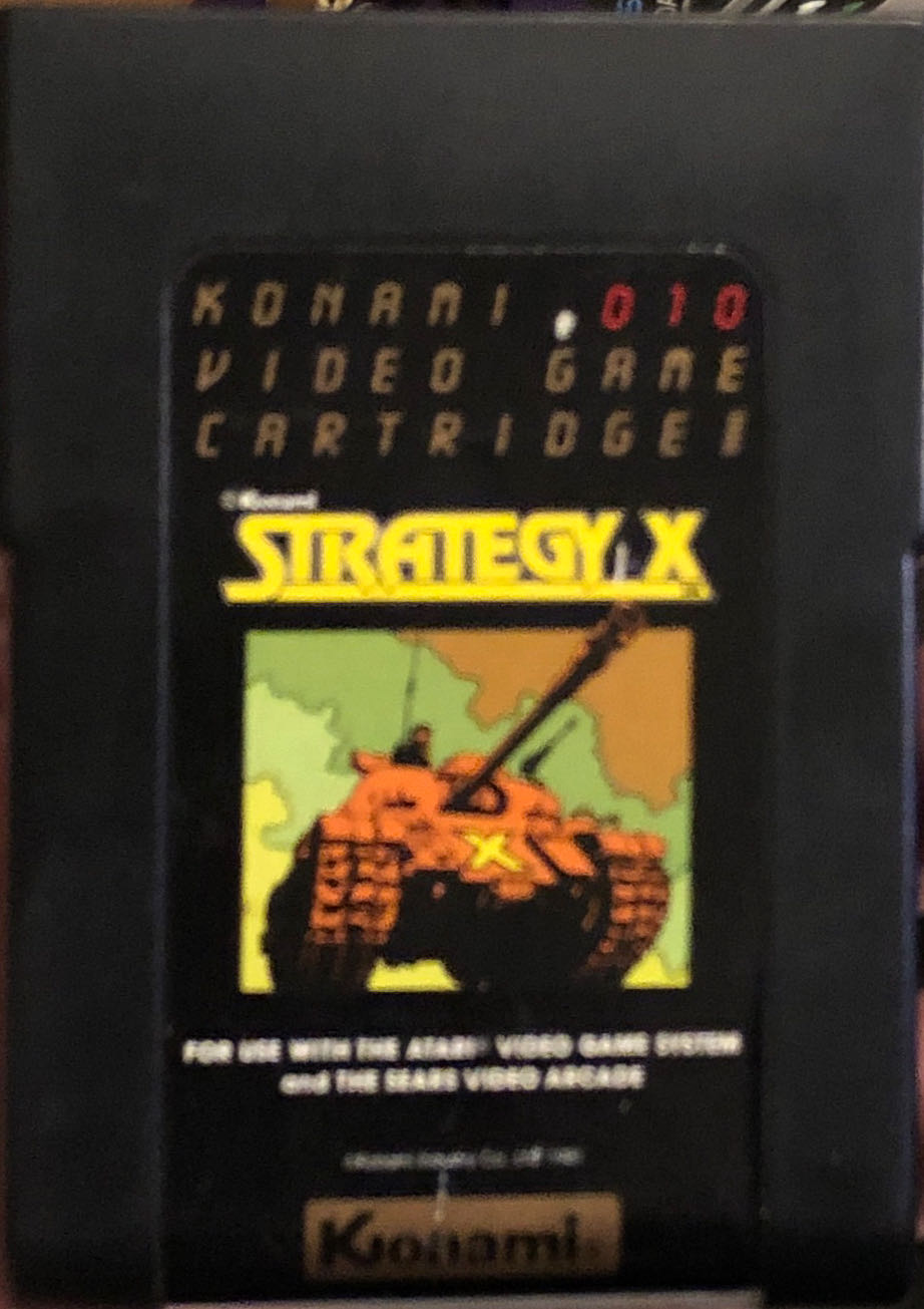 Strategy X - Atari 2600 (Konami) video game collectible - Main Image 2