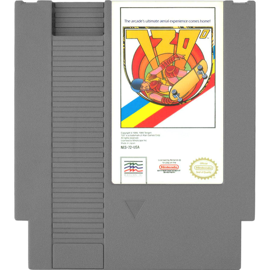 720° - Nintendo Entertainment System (NES) (1989, Mindscape) video game collectible - Main Image 3