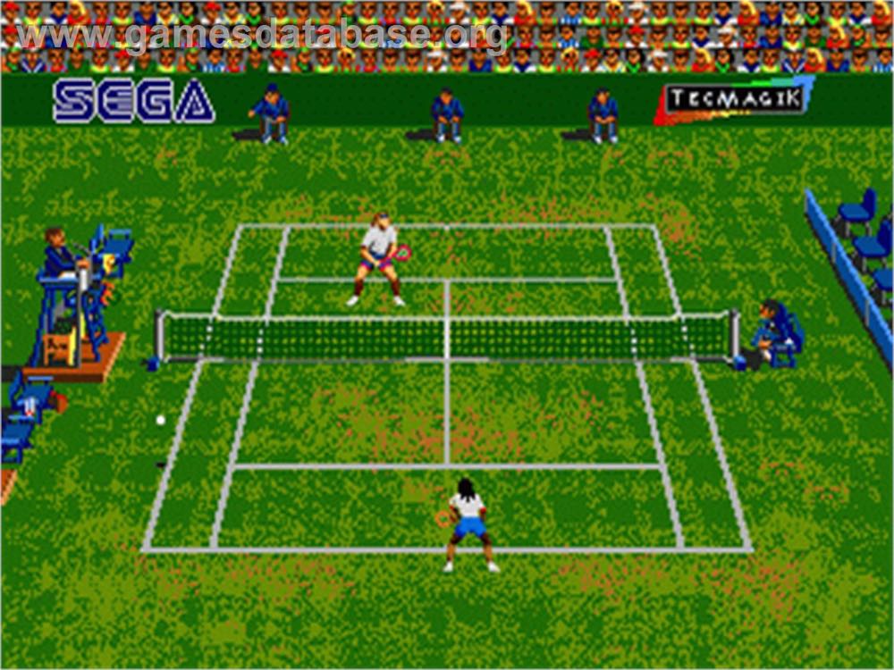 Andre Agassi Tennis - Sega Mega Drive (TecMagik) video game collectible [Barcode 5021093160995] - Main Image 3