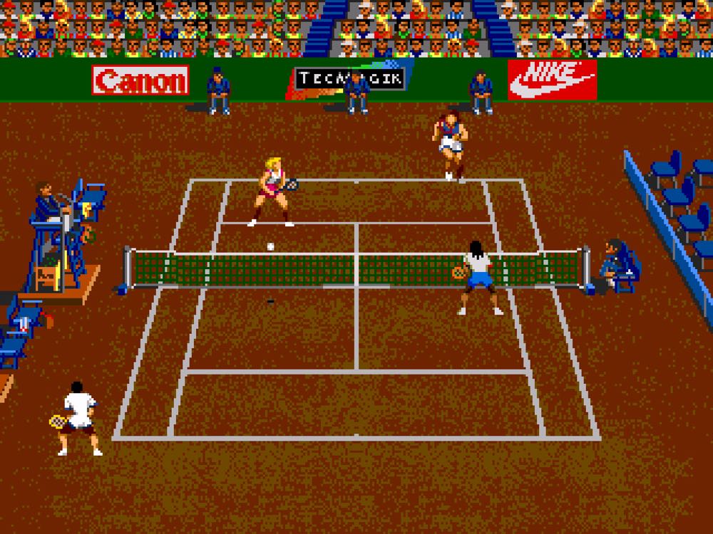 Andre Agassi Tennis - Sega Mega Drive (TecMagik) video game collectible [Barcode 5021093160995] - Main Image 4
