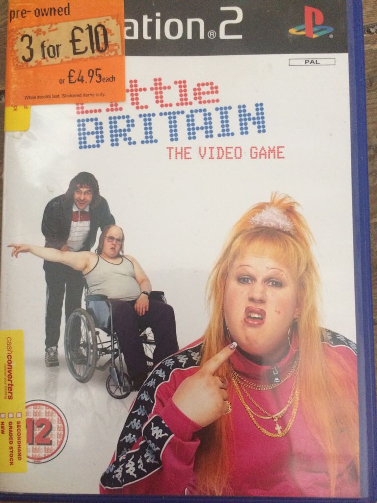 Little Britain - Sony PlayStation 2 (PS2) video game collectible - Main Image 1