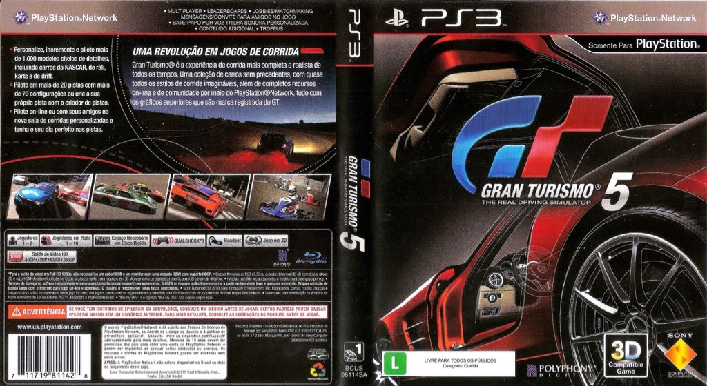 Gt5 - Sony PlayStation 3 (PS3) video game collectible - Main Image 2