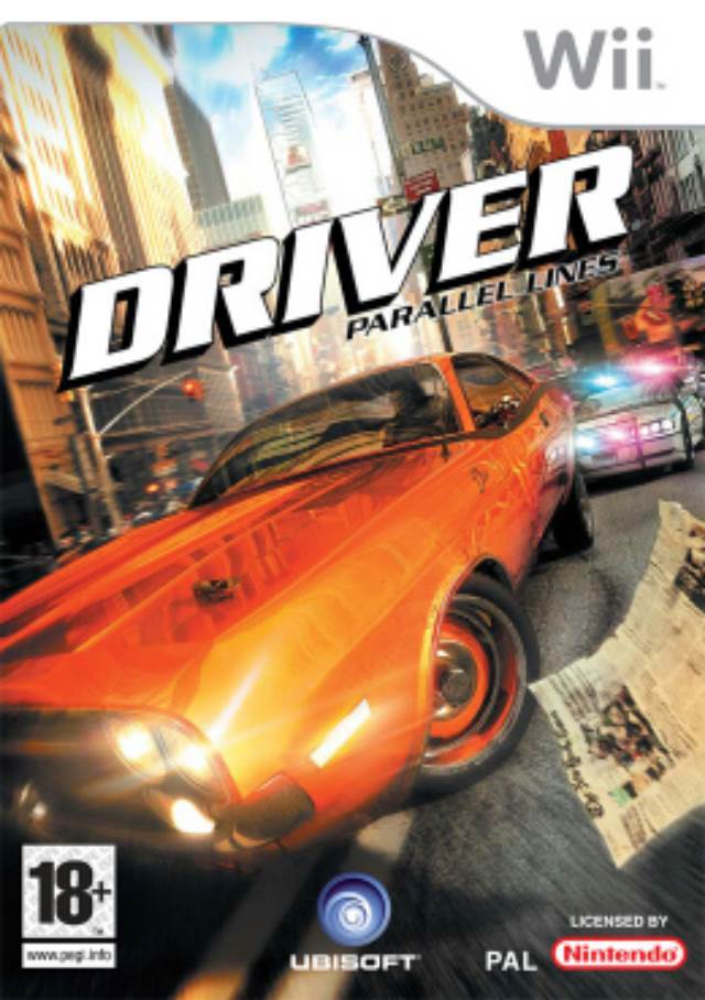 Driver Parallel Lines - Nintendo Wii (Ubisoft) video game collectible [Barcode 3307210250469] - Main Image 1