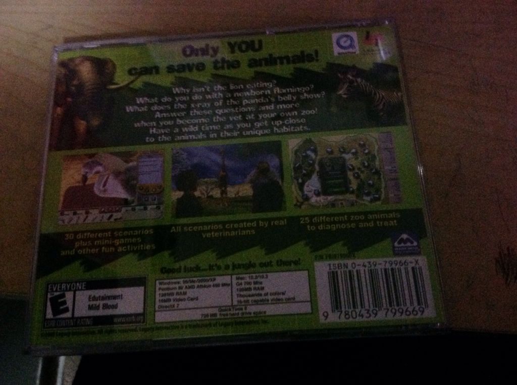 Zoo Vet - PC video game collectible - Main Image 2