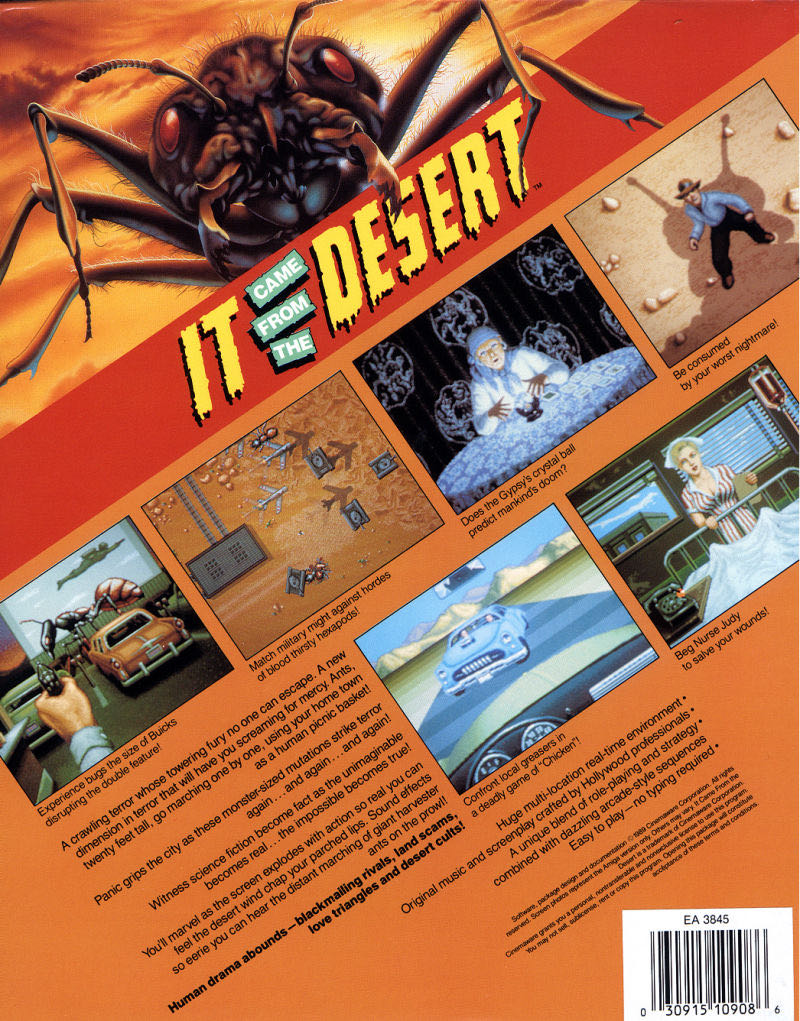 It Came From The Desert - Commodore Amiga (Cinemaware) video game collectible - Main Image 2