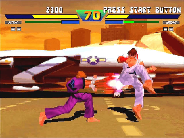 Street Fighter Plus Ox - Sony PlayStation (Capcom - 2) video game collectible - Main Image 3