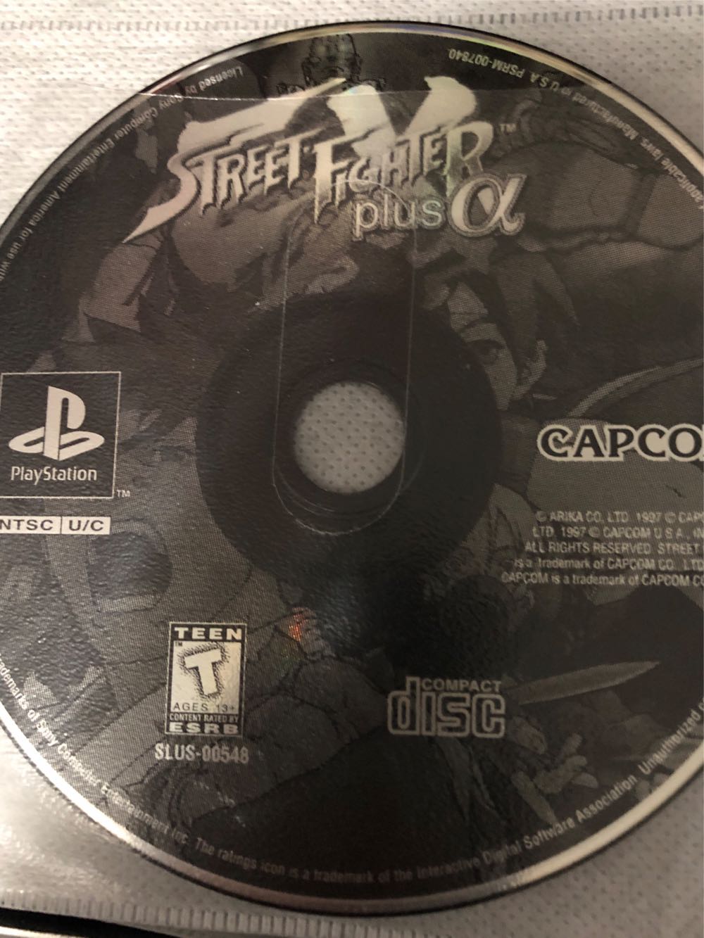 Street Fighter Plus Ox - Sony PlayStation (Capcom - 2) video game collectible - Main Image 4