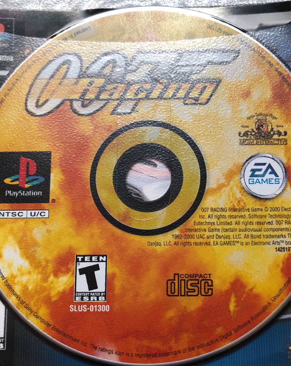 007: Racing - Sony PlayStation ((EA) Electronic Arts - 2) video game collectible [Barcode 5030930024864] - Main Image 4