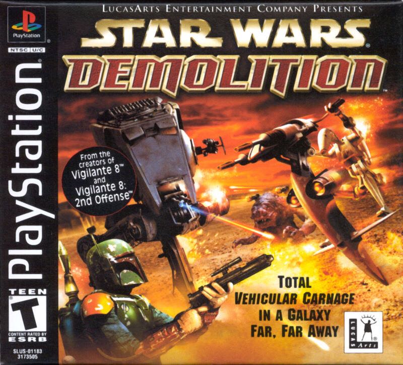 Star Wars: Demolition - Sony PlayStation (LucasArts / Activision - 1-2) video game collectible - Main Image 1