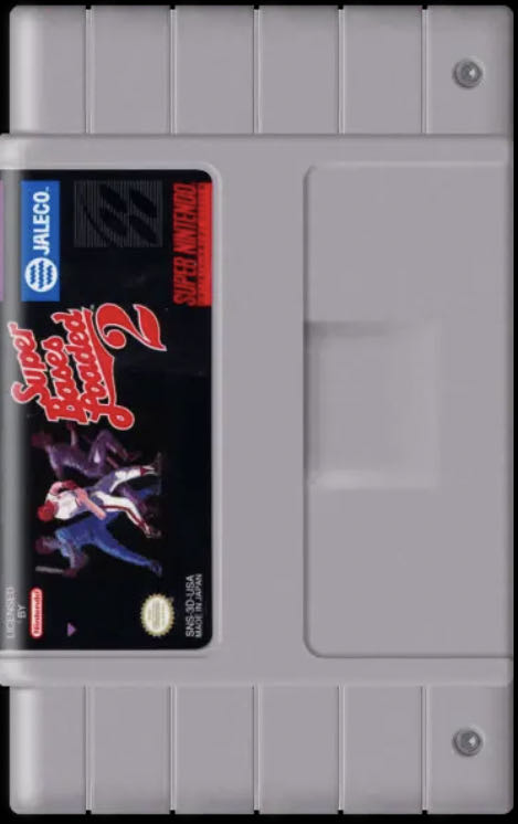 Super Bases Loaded 2 - Nintendo Super Nintendo Entertainment System (SNES) (Jaleco - 1-2) video game collectible [Barcode 032264700136] - Main Image 4