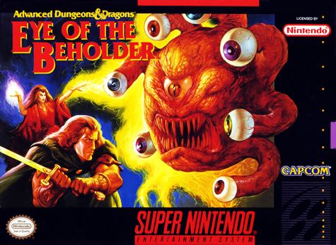 Eye Of The Beholder - Nintendo Super Nintendo Entertainment System (SNES) video game collectible - Main Image 1