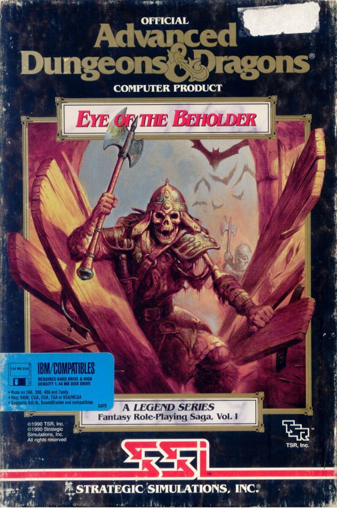 Eye Of The Beholder - PC (1) video game collectible - Main Image 1
