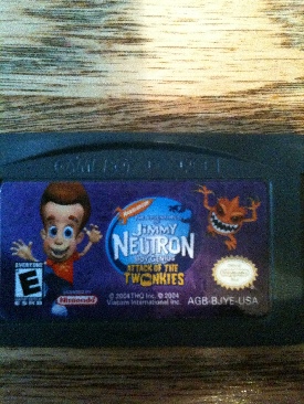 Jimmy Neutron Attack Of The Twonkies - Nintendo Game Boy Advance (GBA) video game collectible - Main Image 1