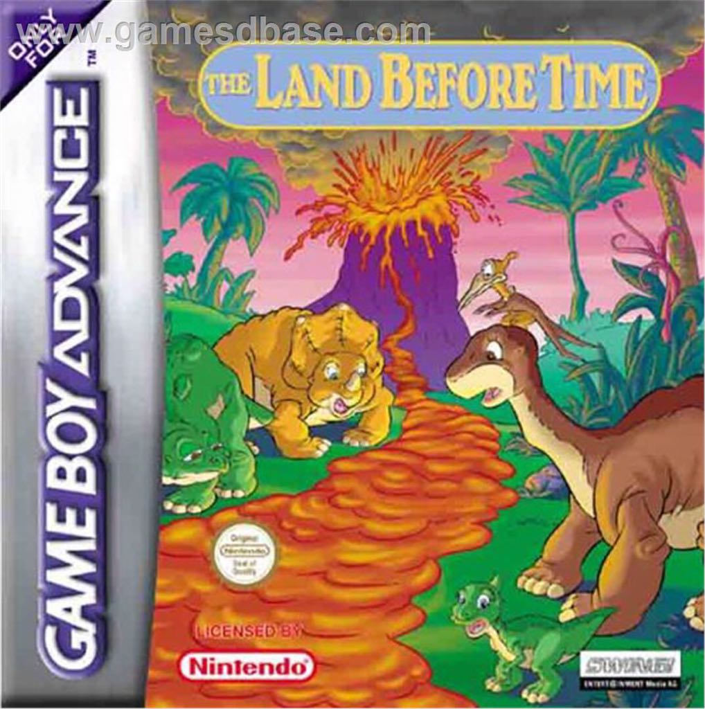 The Land Before Time - Nintendo Game Boy Advance (GBA) video game collectible - Main Image 1